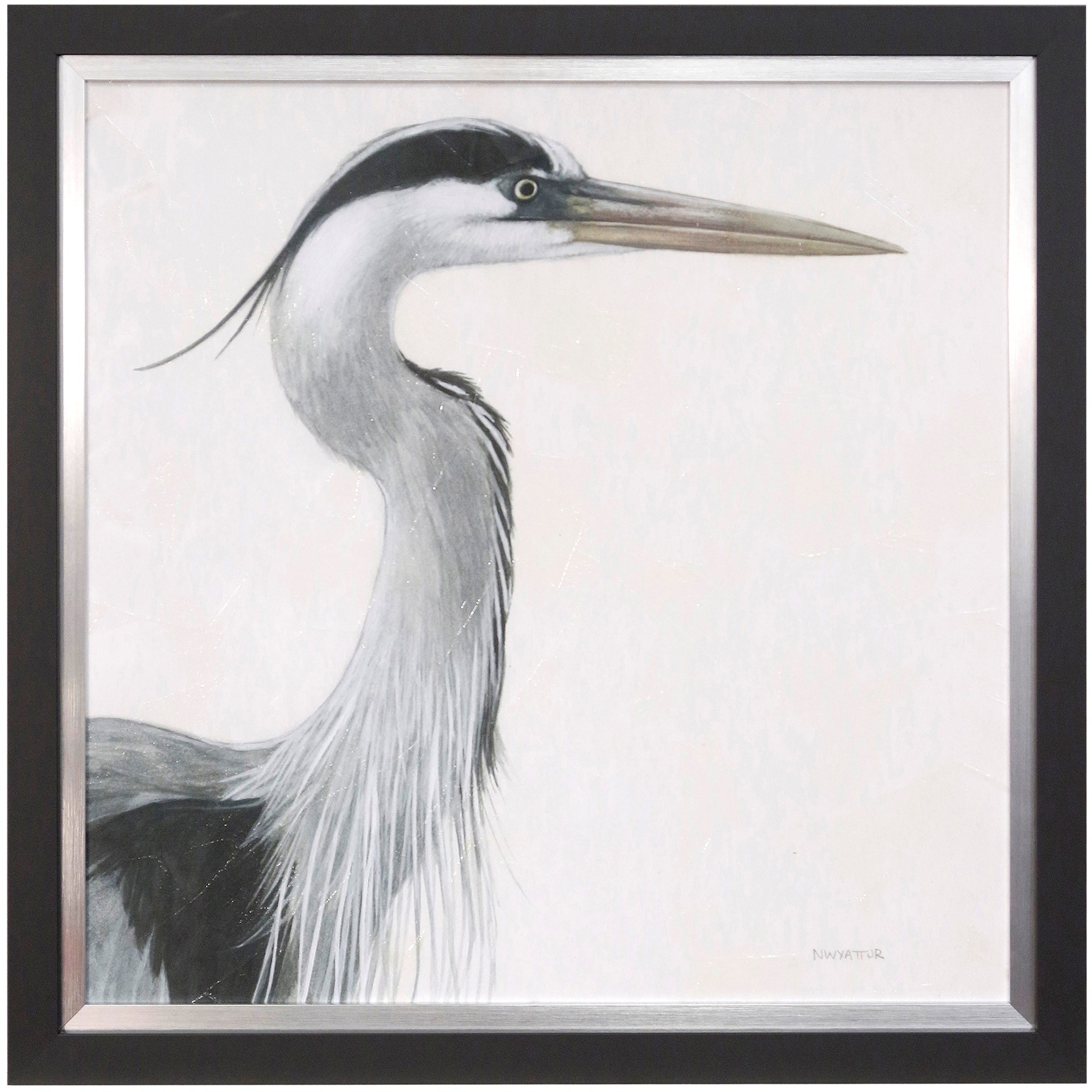 Picture of BLUE HERON STUDY PRINT