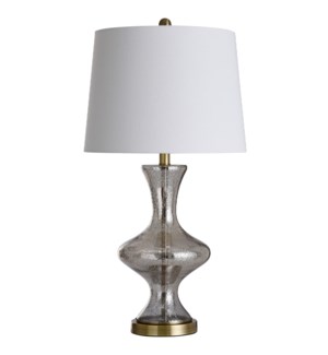 NORTHBAY | Mercury Glass Body Metal Base Promotional Table Lamp | 150 Watts | 15in w. X 28in ht. X 1
