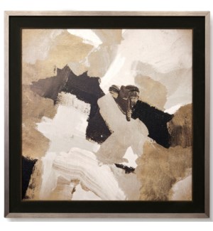MUTED ABTSRACT II | Textured Framed Print | 42in ht. X 42in w.