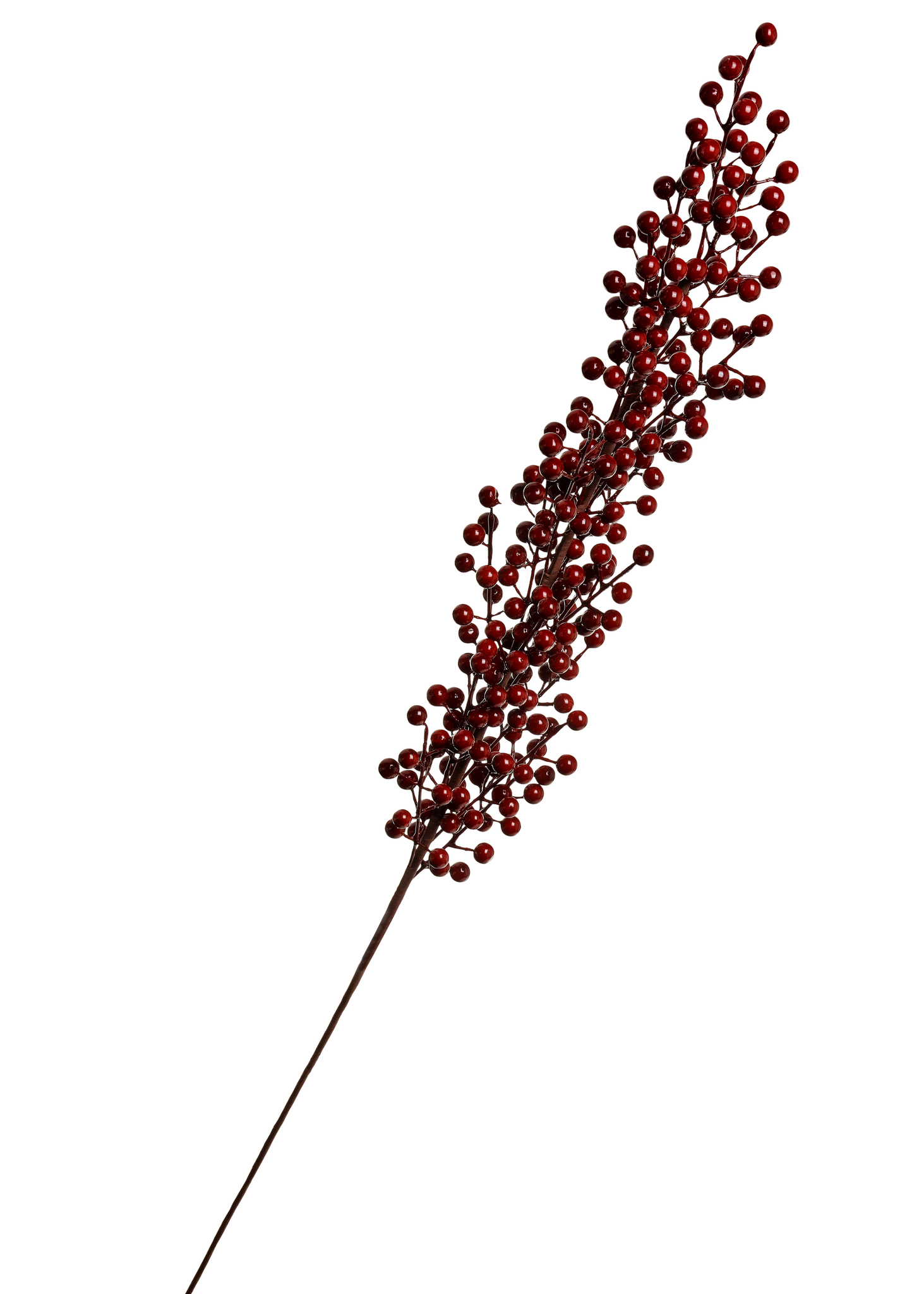 STEM BERRIES POLYFOAM DK RED 4X41 STEM BERRIES POLYFOAM DK RED 4X41