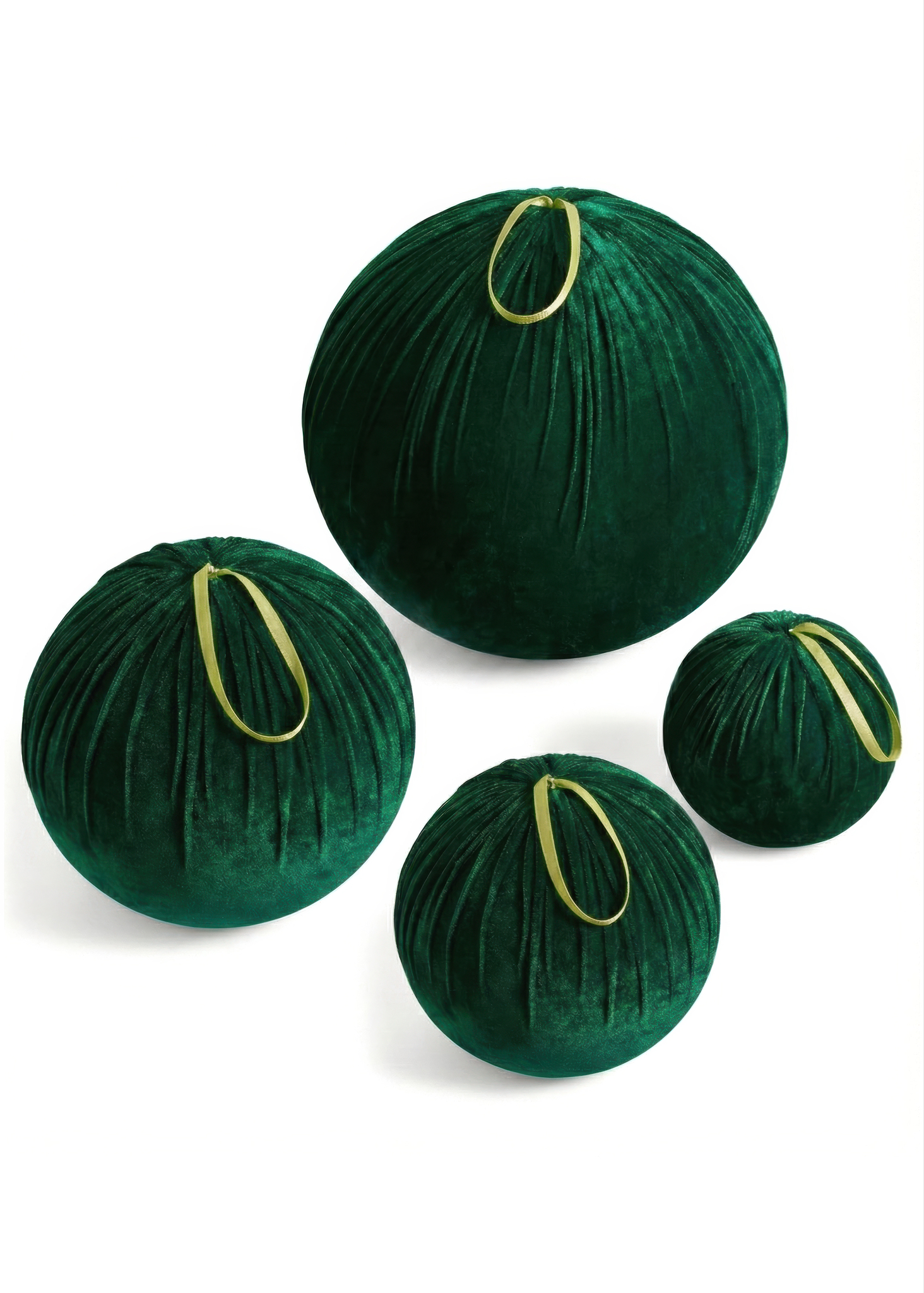 ORNAMENT VELVET FOAM/POLY GREEN 15.5X15.5 ORNAMENT VELVET FOAM/POLY GREEN 15.5X15.5