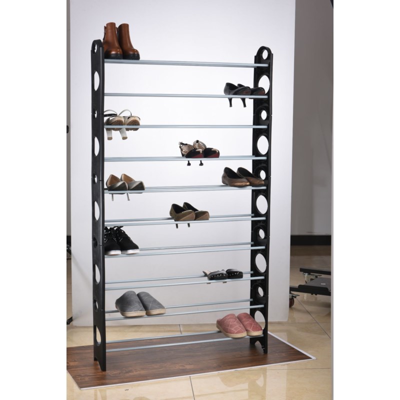 50 Pair Stackable 4 Tier Shoe Rack 6 Storage American Dream Home Goods Inc