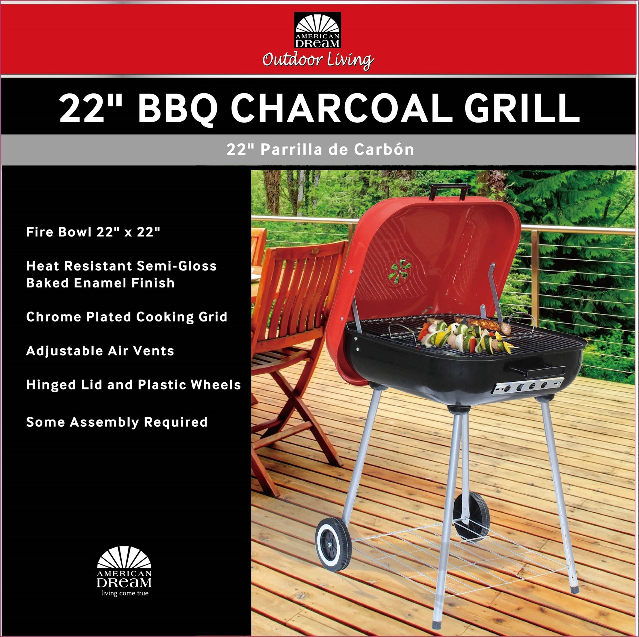 american charcoal grill