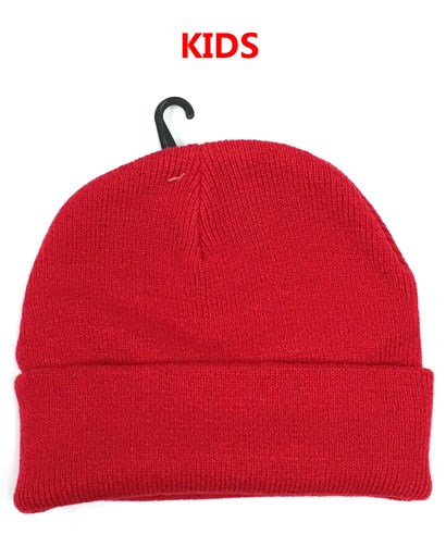 kids red winter hat