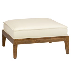 Thistle Ottoman in Natural