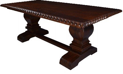 84 Remington Trestle Dining Table Dining Tables Trendily Home