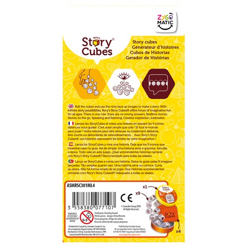 RORYS STORY CUBES ORIGINAL CDU (12) ML - asmodee | Kroeger ...