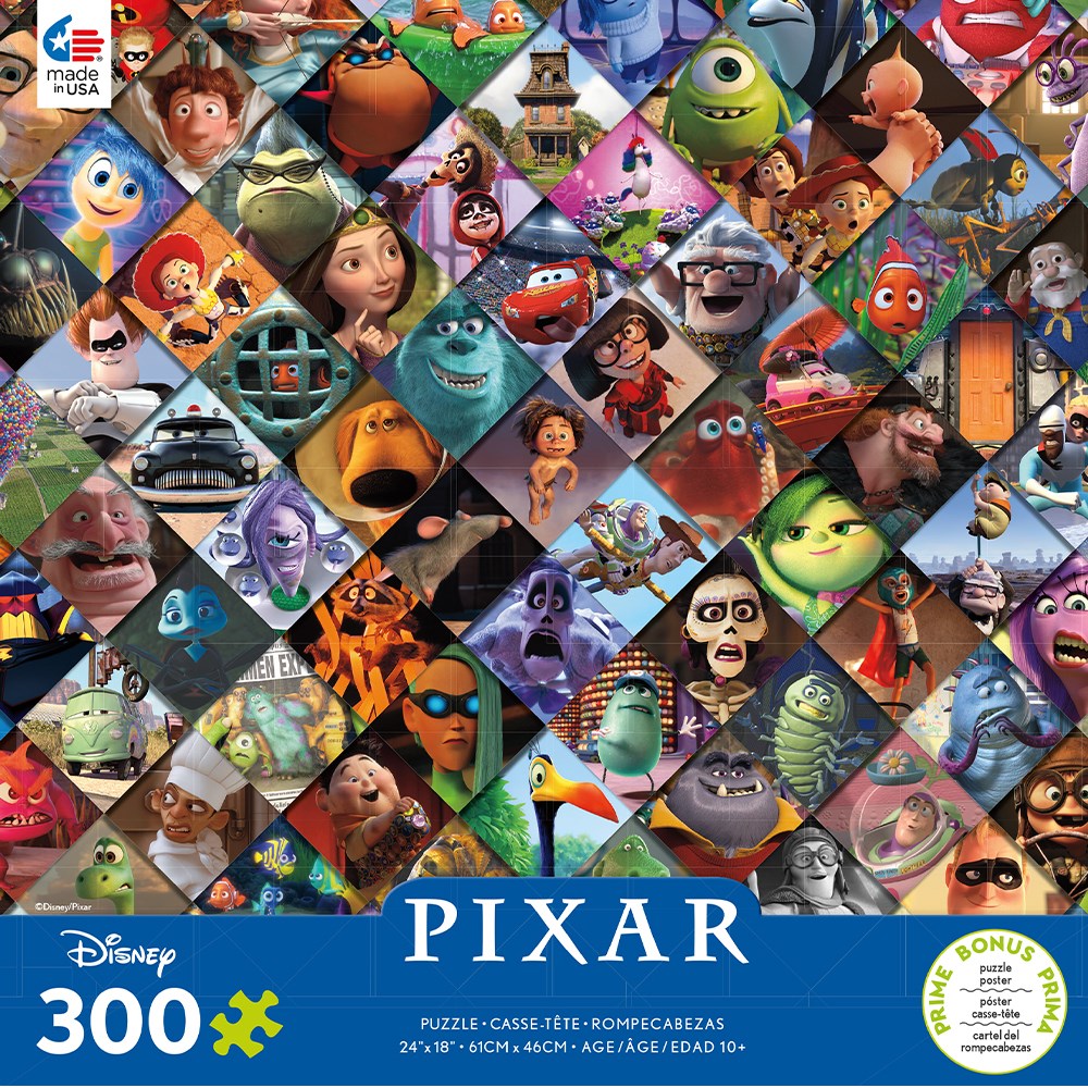 300pc Disney Asst 6 Bl Ceaco Kroeger Inc