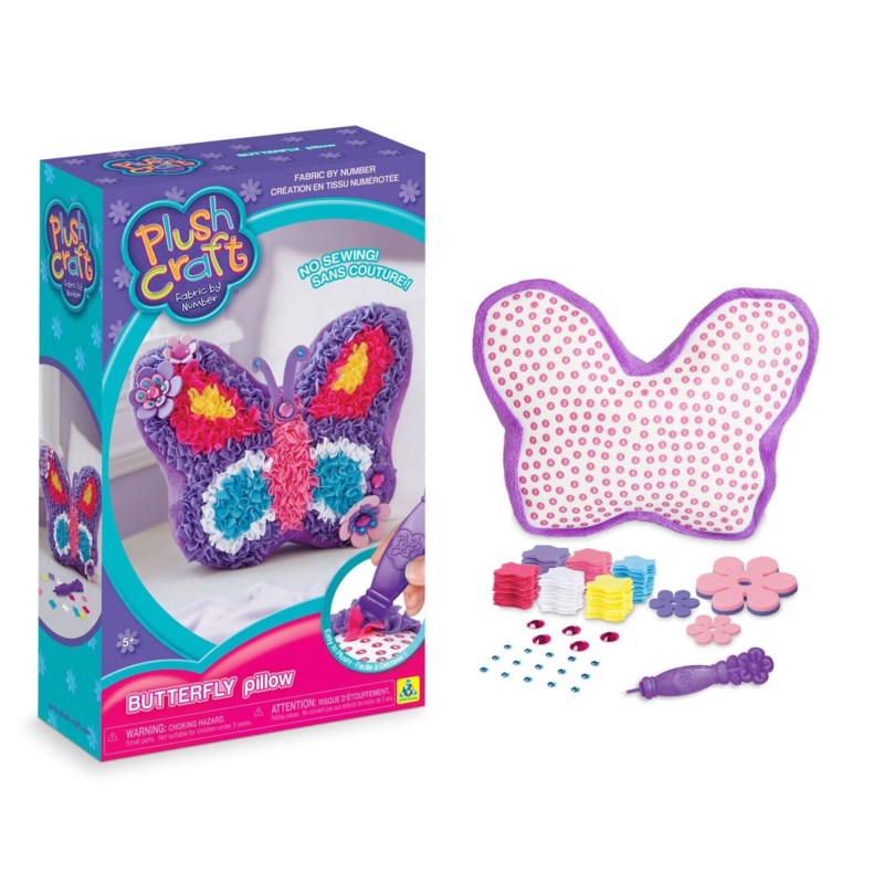 Plushcraft Butterfly Pillow 6 Bl D The Orb Factory Kroeger Inc