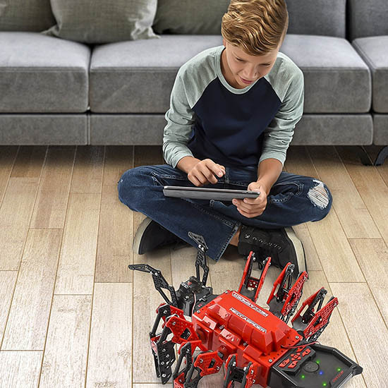 meccano robot spider