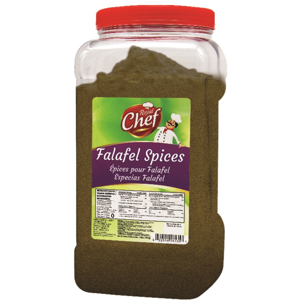 Falafel Spice in Plastic Tubs "Royal Chef" packed