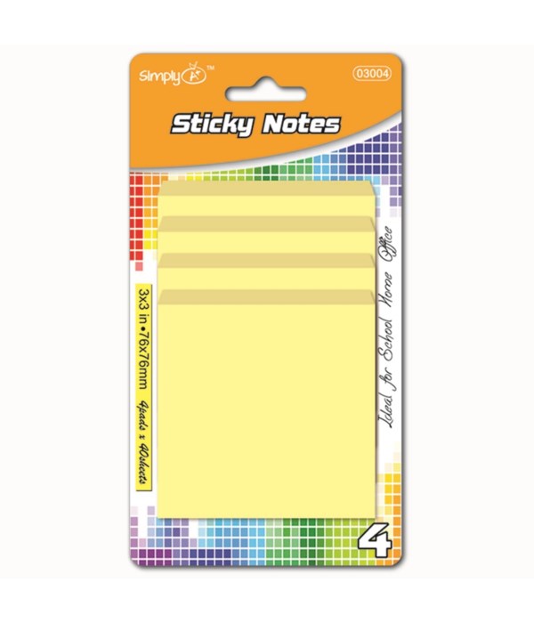 200ct stick-it-on notes 48s