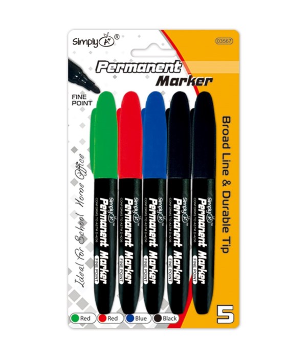 5ct permanent marker 24/144s