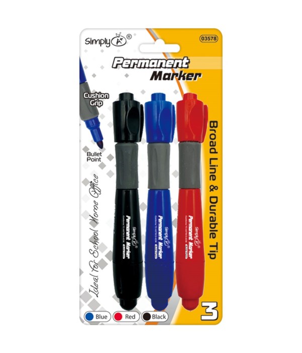 3pc Markers 24/144s