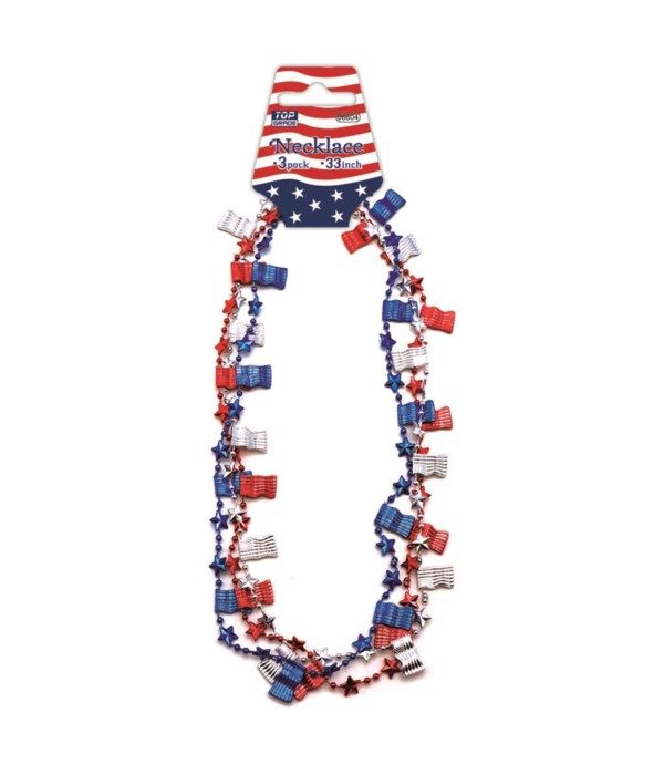July 4th necklace 12/144s