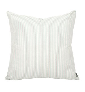 20" x 20" Zipper Stripe Seabreeze Pillow