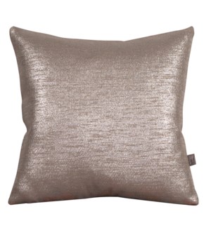 Pillow Cover 20"x20" Glam Pewter (Cover Only)