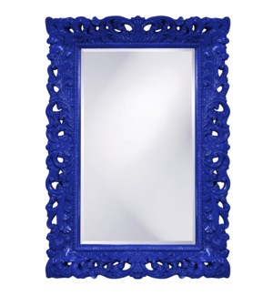 Barcelona Mirror - Glossy Royal Blue