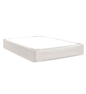 Full Boxspring Cover Luxe Mercury (Cover Only)