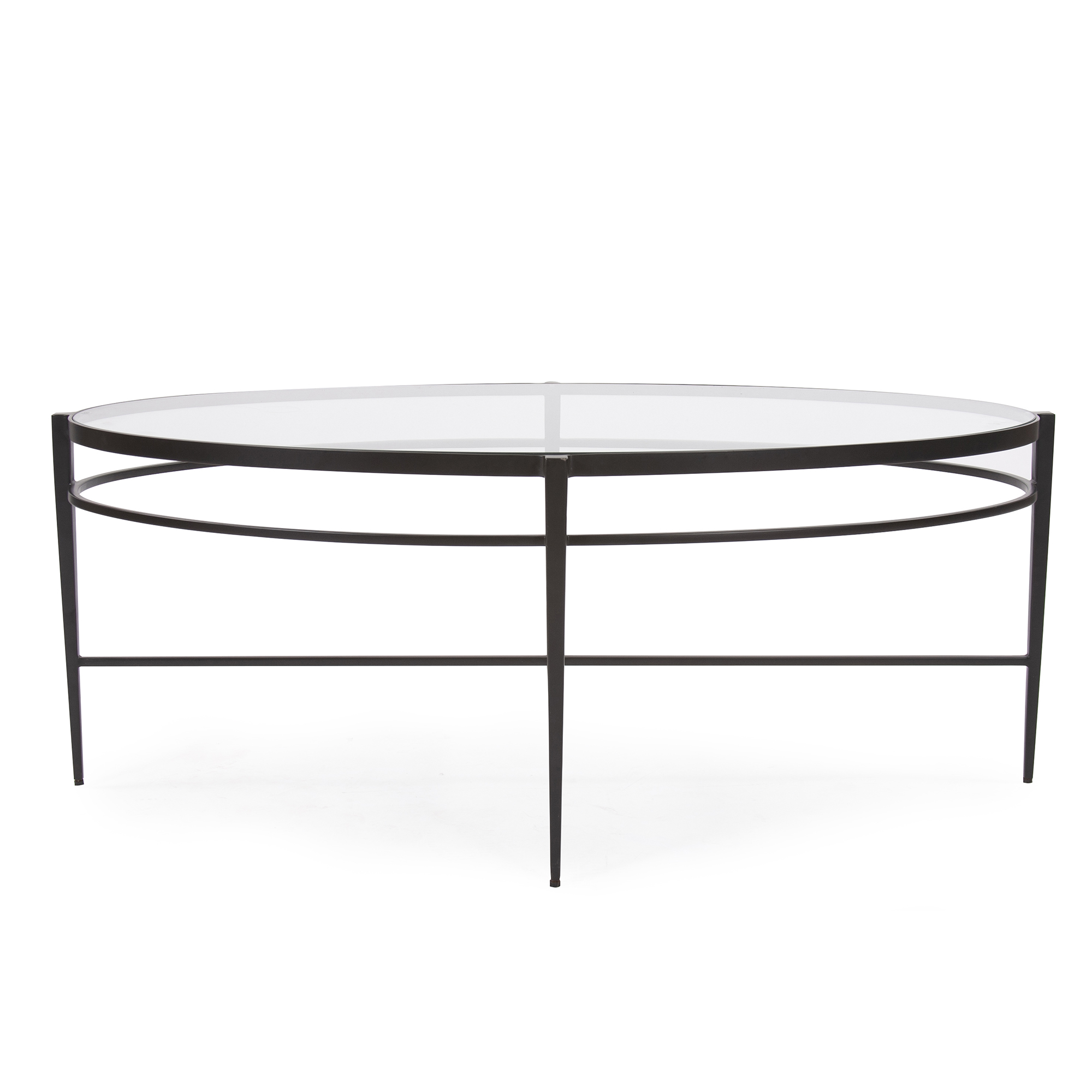 Glass Oval Coffee Tables / Brassex 31 5 In X 19 In Chrome Frame And Clear Glass Top 3 Piece Oval Coffee Table 8246 13 Rona / Only 3 available and it's in 5 people's carts.