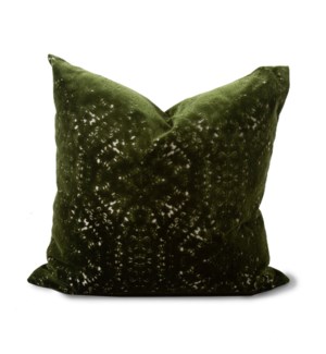 24 in. x 24 Pillow Pisani Emerald - Down Insert