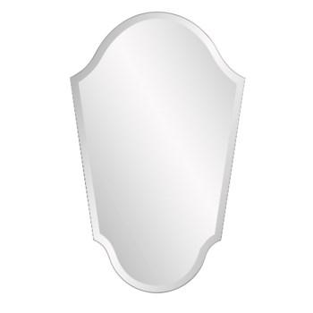 Frameless Arched Vanity Mirror