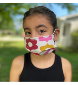 Reusable Kids Face Mask in Calliope Jellybean