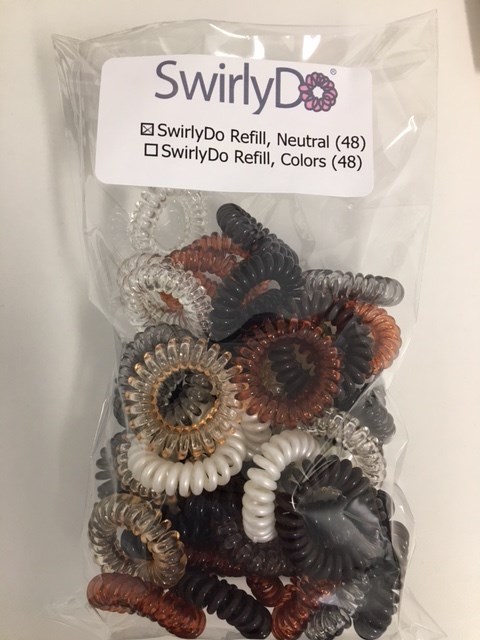 Swirlydo Hair Ties 48 Pce Neutral Swirlydo Canwest Supplies