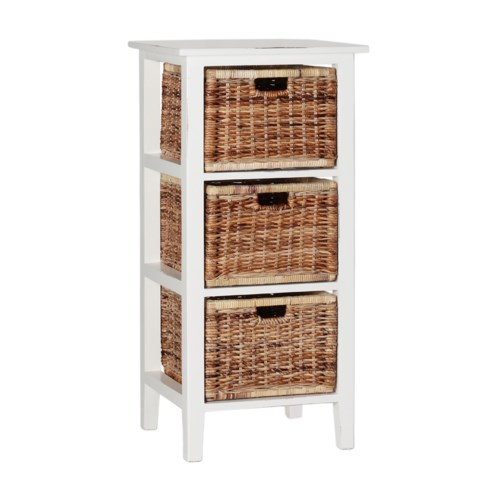 Vertical 3 Drawer Basket Storage Dressers And Wardrobes Beyond