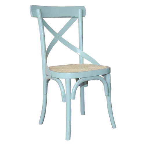 Cross Back Dining Chair dining chairs, barstools, and