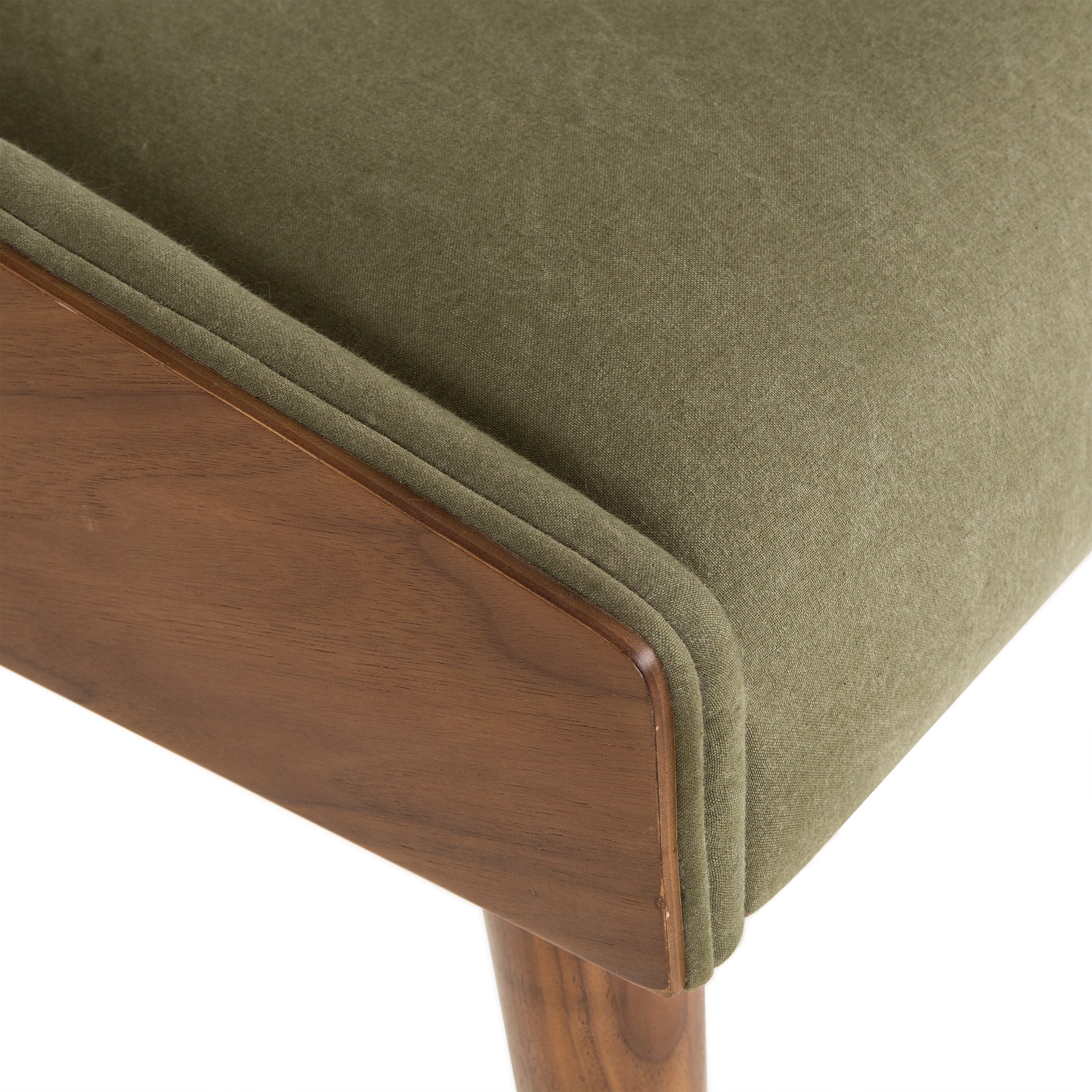 Tatiana Chair Green Canvas (UK Standard) dining chairs Sonder