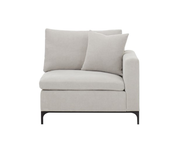 Lauren 1 Seat Right Arm Facing Nina Stone Sofas Sonder