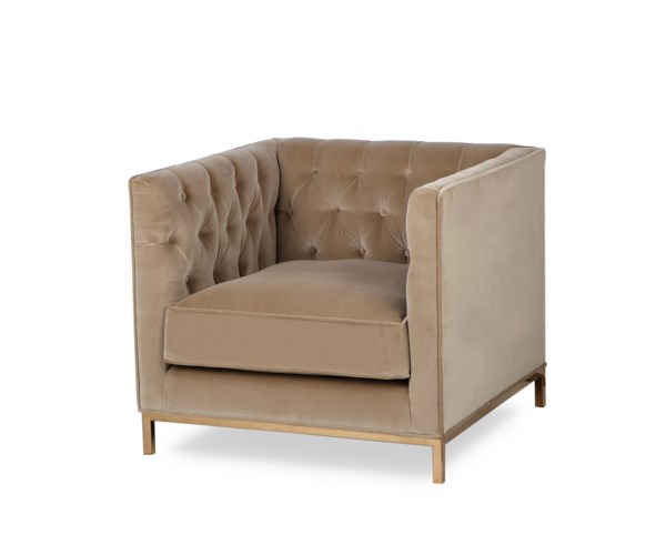 Vinci Tufted Occasional Chair Com Benches Ottomans