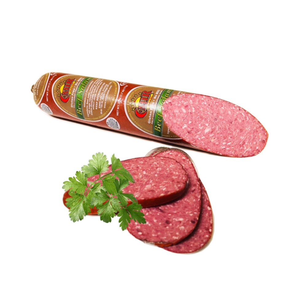 BEEF SALAMI LONG 1.7 LBX15 meat Turkana Food