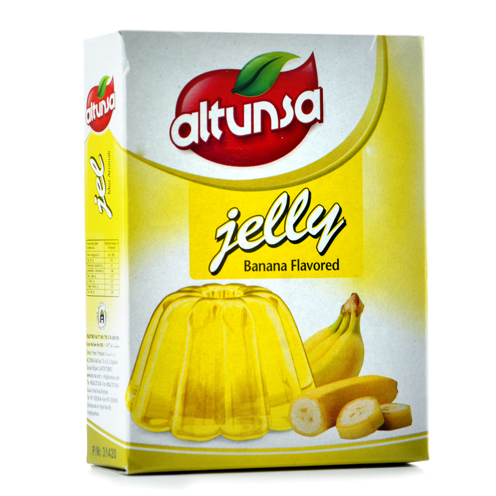 ALTUNSA JELLY BANANA BOX 85GRX24 baking Turkana Food