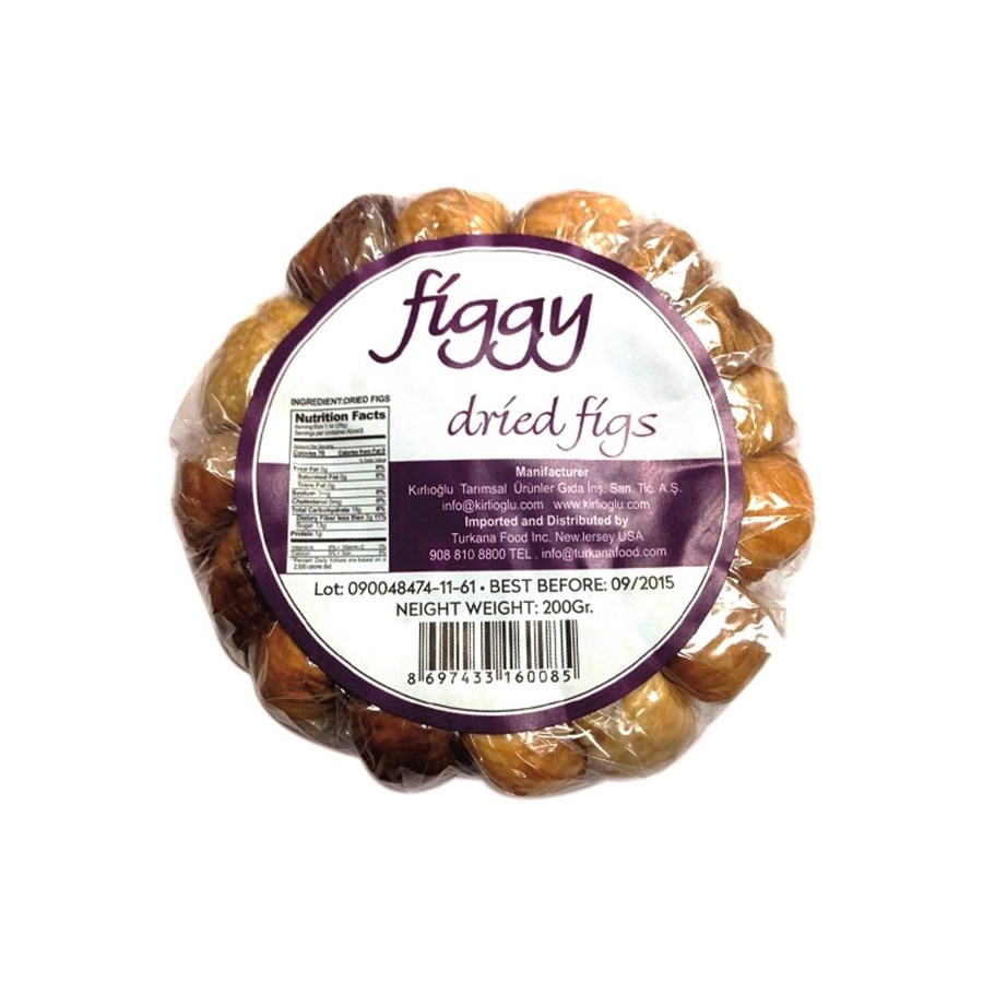 DRIED FIGS 200GRx60(S.P 2021) figgy Turkana Food