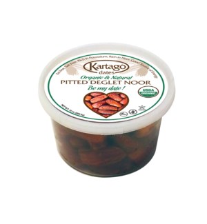 ORGANIC PITTED DATES (283G) 10OZx12