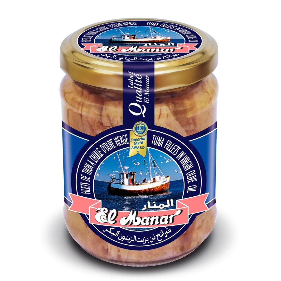 TUNA FILLET IN OLIVE OIL (JAR) 200GRx6 seafood Turkana Food