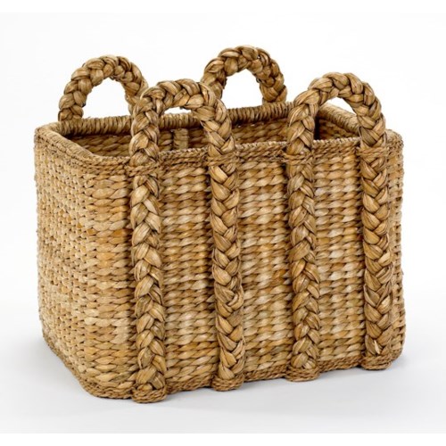 Download Large Rectangular Rush Basket - seagrass | Mainly Baskets Home