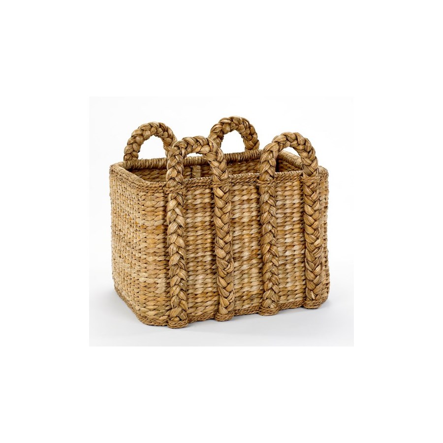 Download Large Rectangular Rush Basket - seagrass | Mainly Baskets Home