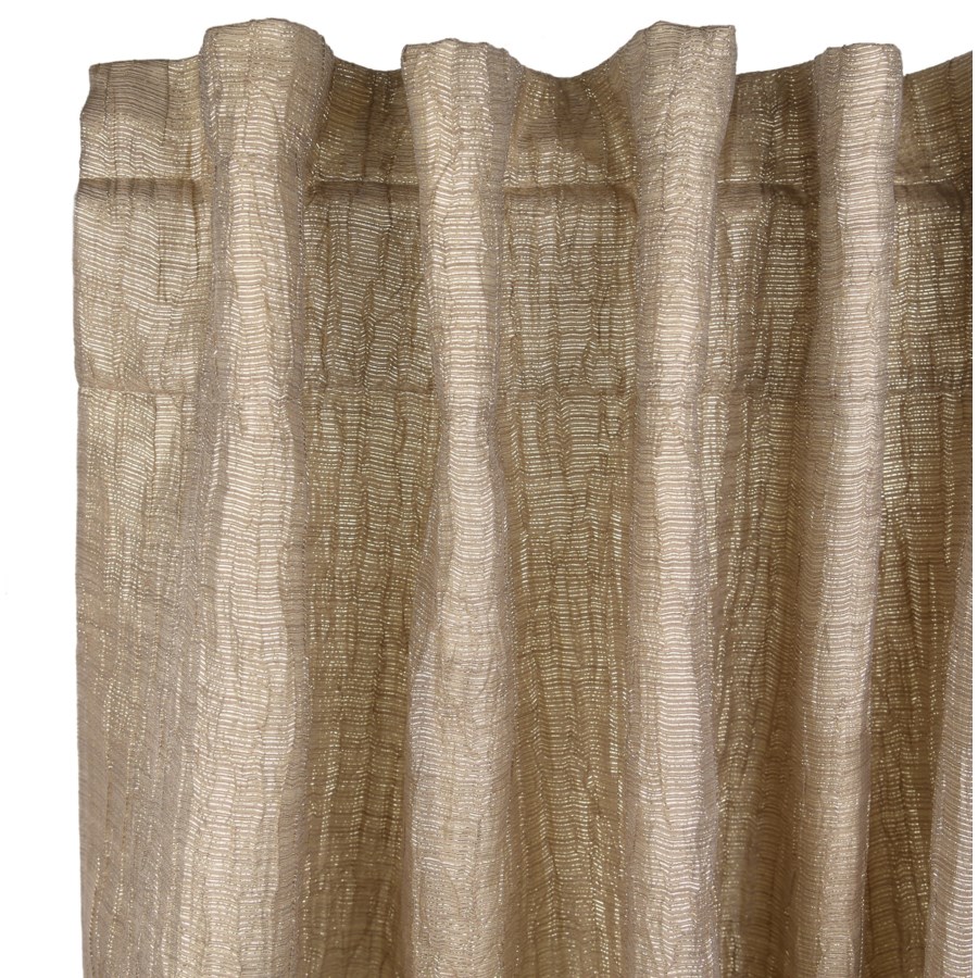 Sheer Curtain Panel Gold Curtains Ann Gish Retail