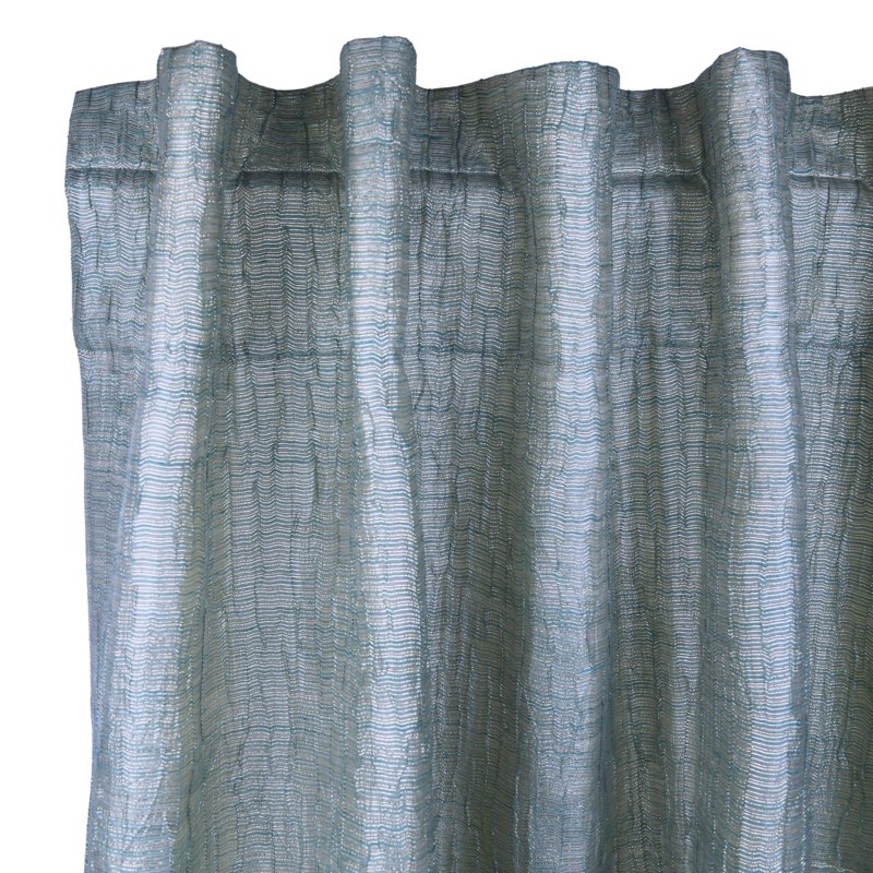 Sheer Curtain Panel Teal Curtains Ann Gish Retail