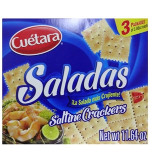 CUETARA SALADAS #35196 SALTINE CRACKERS
