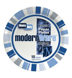 MW #70055 10.25" PAPER PLATE/MODERN