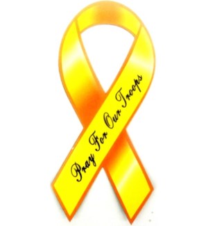 MAGNETIC RIBBON/PRAY FOR OUR TROOPS