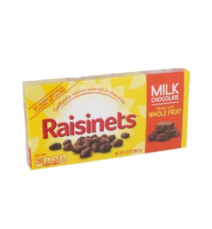 TH #71432 RAISINETS MILK CHOCOLATE CANDY BOX