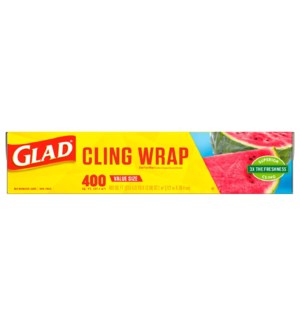 GLAD #90922 CLING WRAP VALUE SIZE