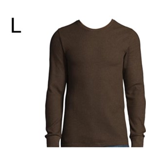 HEAVY THERMAL SHIRTS - BROWN