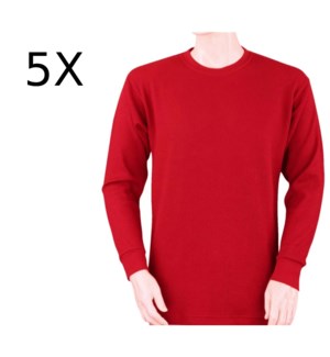 HEAVY THERMAL SHIRTS - RED