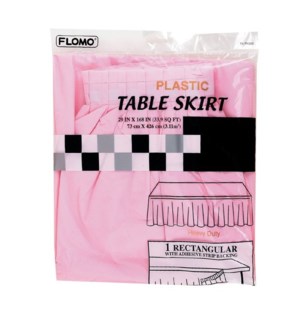 TABLE SKIRT #TK503 PLASTIC